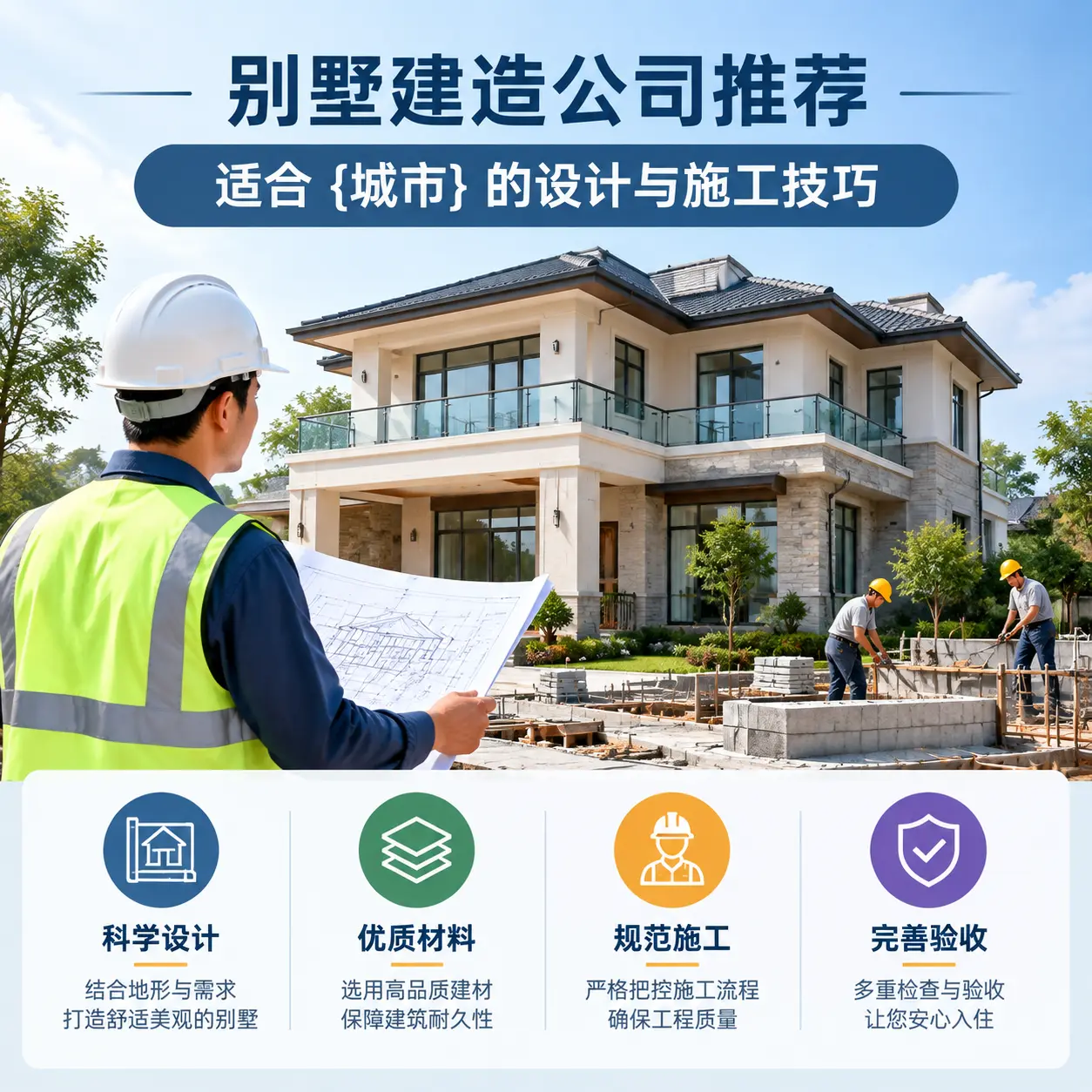 别墅建造公司推荐：适合 黔西 的设计与施工技巧