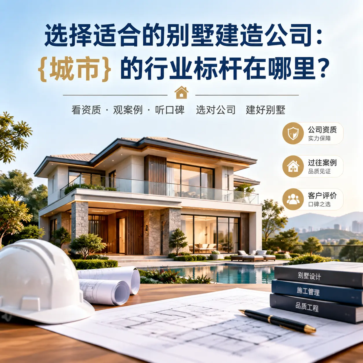 选择适合的别墅建造公司： 黔西 的行业标杆在哪里？