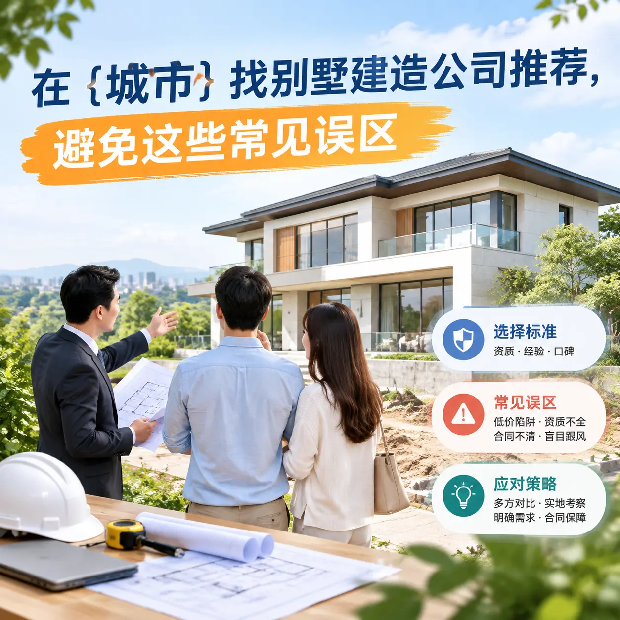 在 黔西 找别墅建造公司推荐,避免这些常见误区