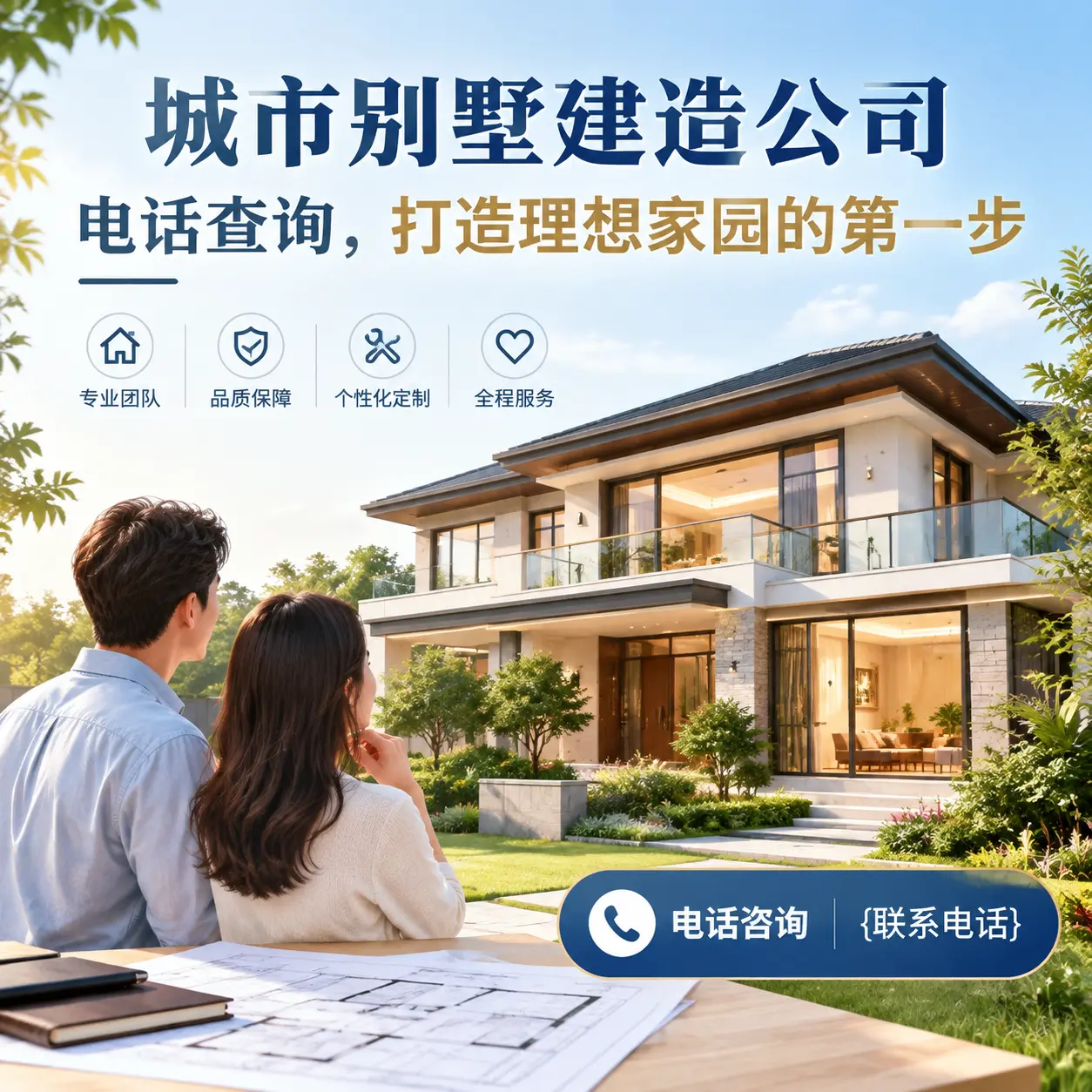黔西别墅建造公司电话查询,打造理想家园的第一步