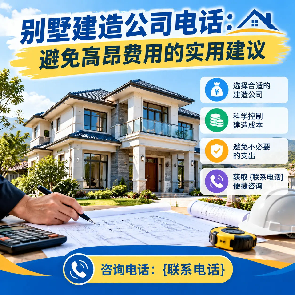 黔西别墅建造公司电话：避免高昂费用的实用建议