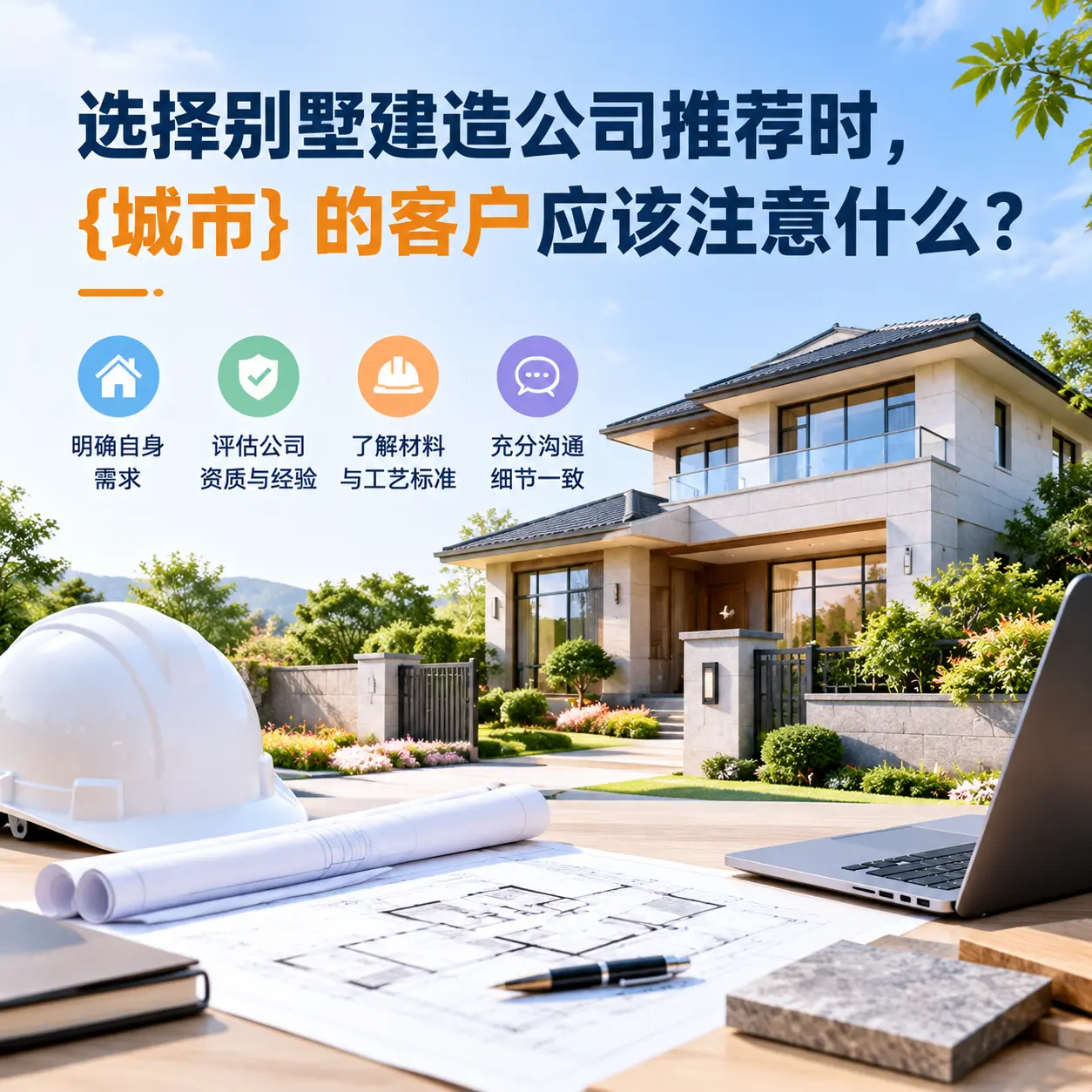 选择别墅建造公司推荐时，黔西 的客户应该注意什么？