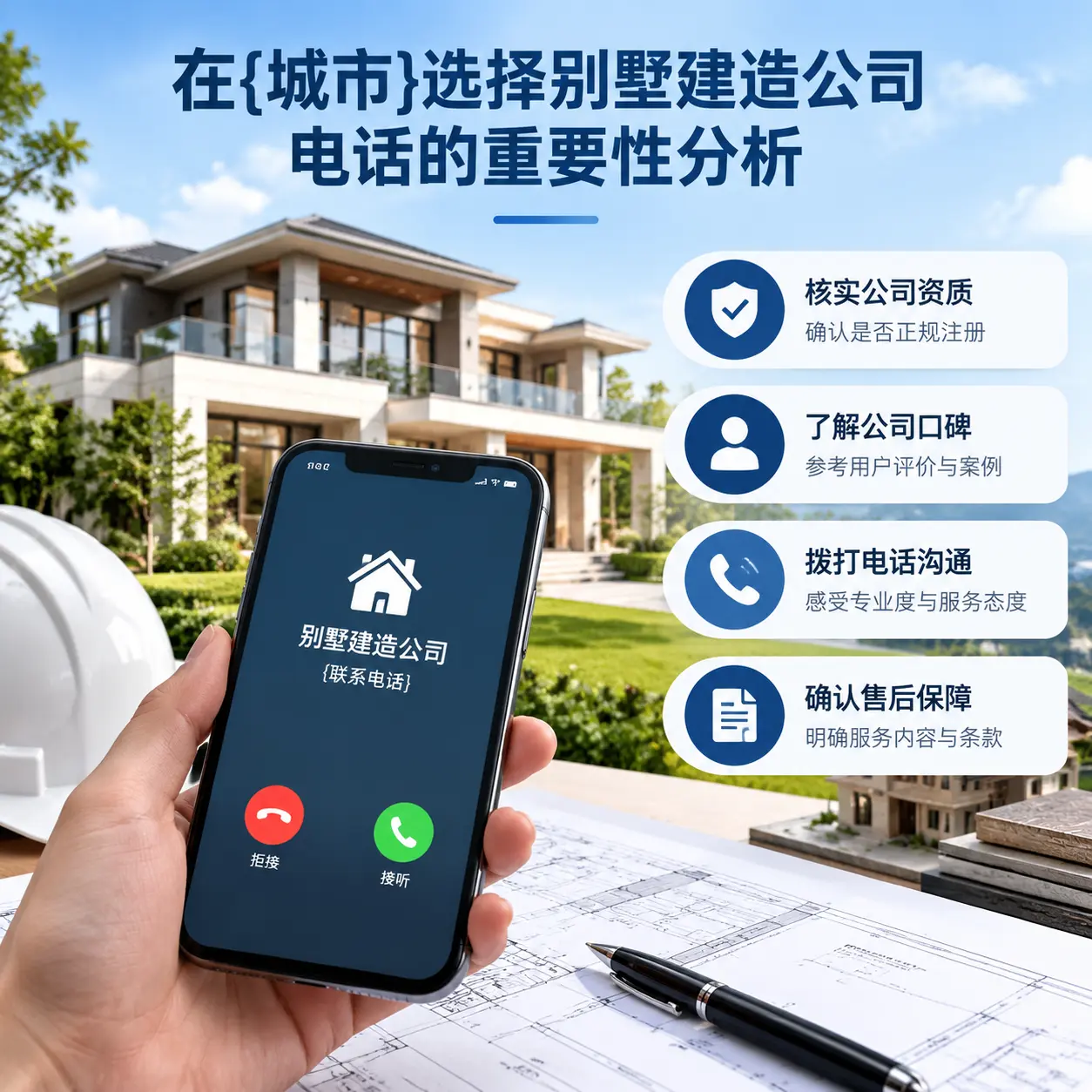 在黔西选择别墅建造公司电话的重要性分析
