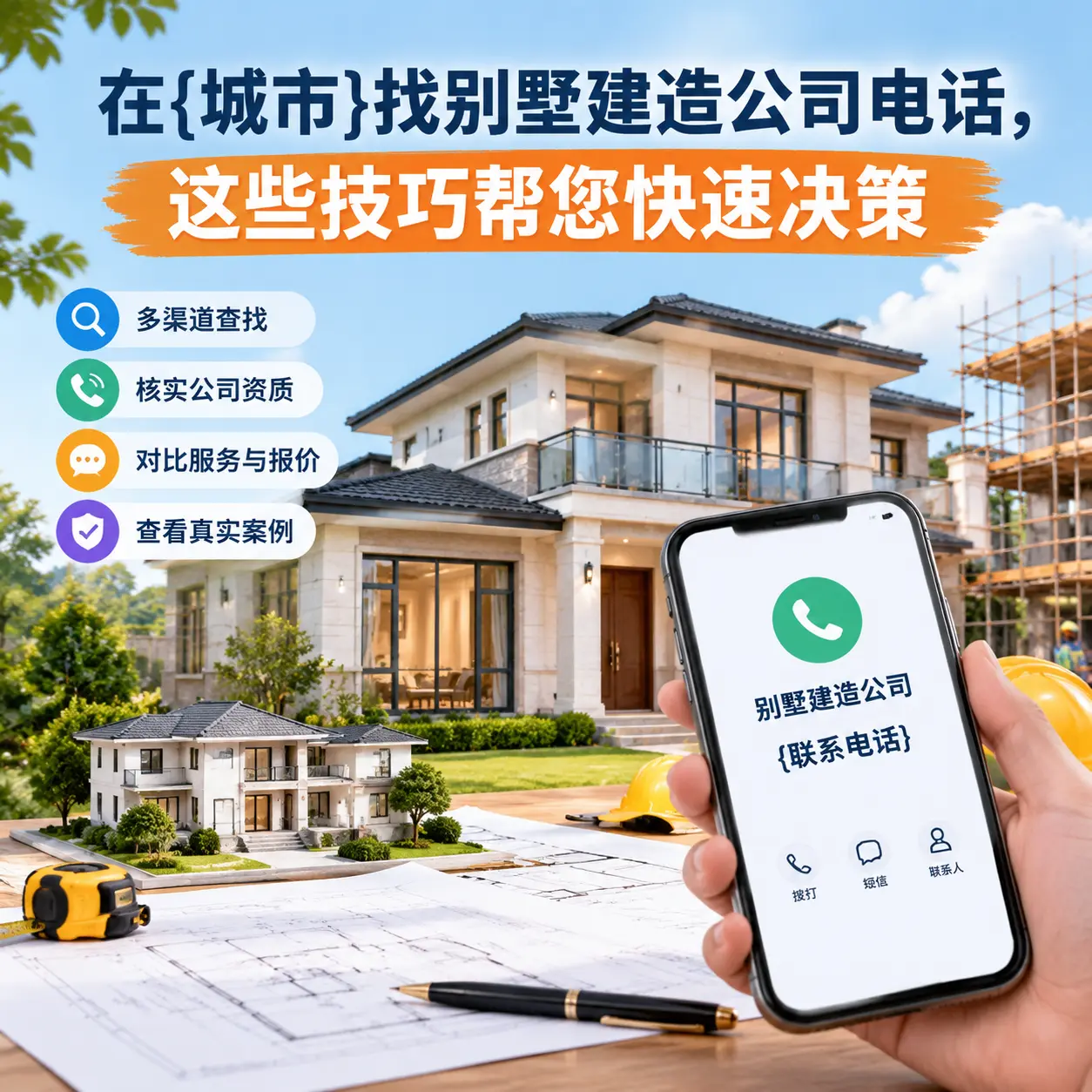在黔西找别墅建造公司电话,这些技巧帮您快速决策