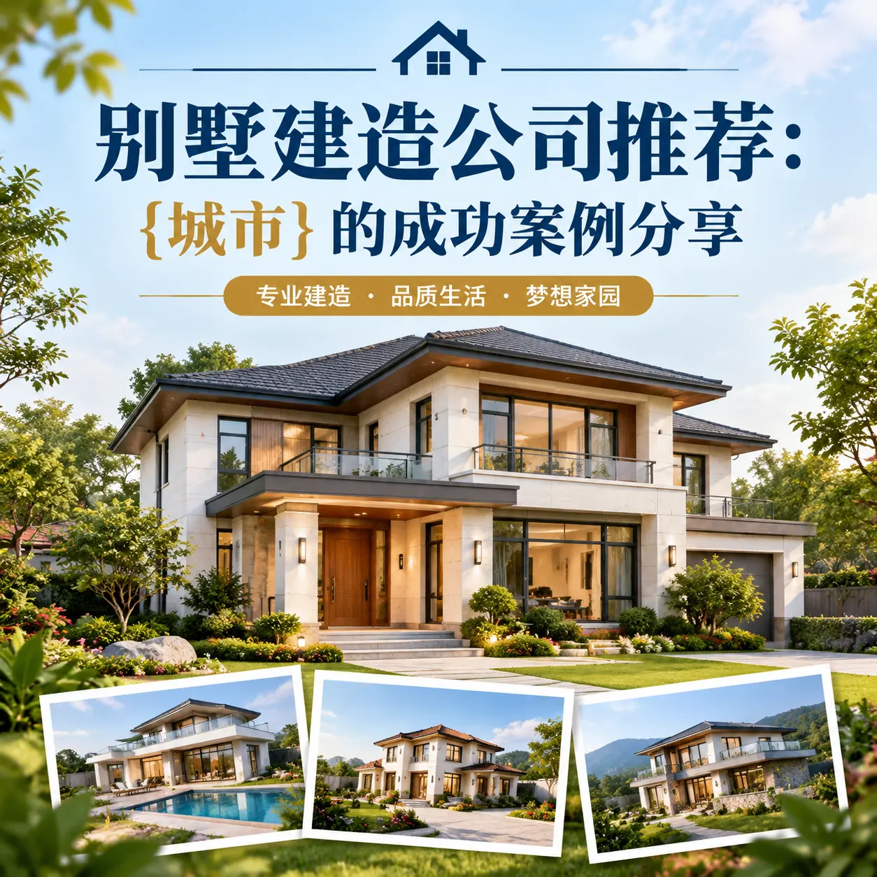 别墅建造公司推荐： 黔西 的成功案例分享
