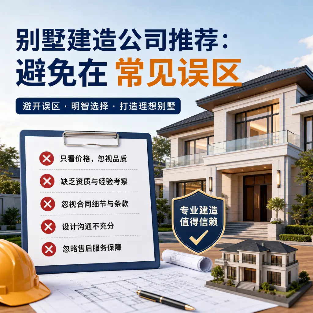 别墅建造公司推荐：避免在 黔西 的常见误区