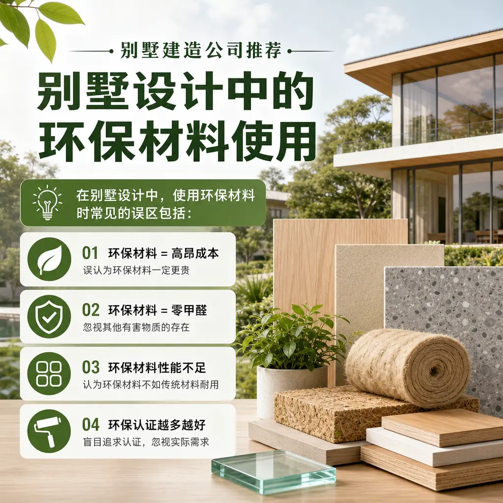 别墅建造公司推荐: 黔西 别墅设计中的环保材料使用