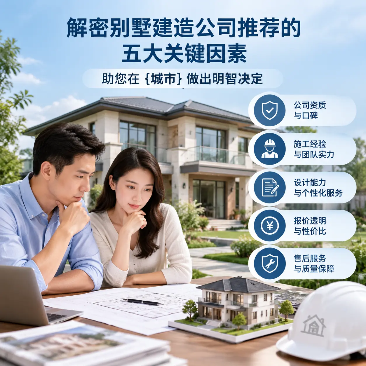 解密别墅建造公司推荐的五大关键因素,助您在 黔西 做出明智决定