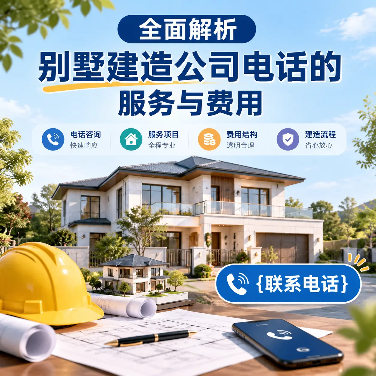 全面解析黔西别墅建造公司电话的服务与费用